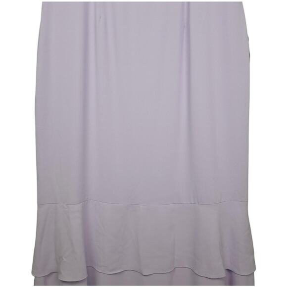 NWT Lulus Lively Evenings Lavender Strappy Tiered Maxi Dress XL Fairy Flowy - Picture 10 of 15